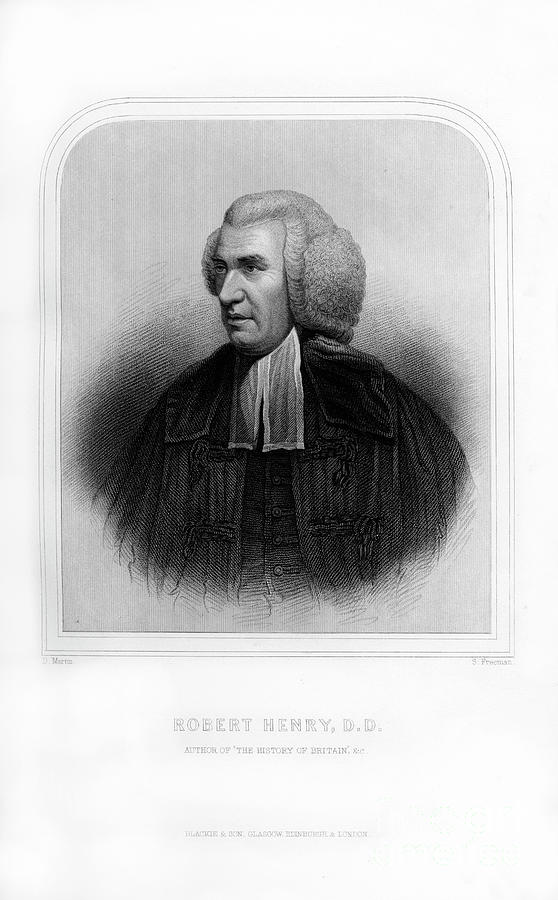 Robert Henry, Scottish Historian Drawing by Print Collector