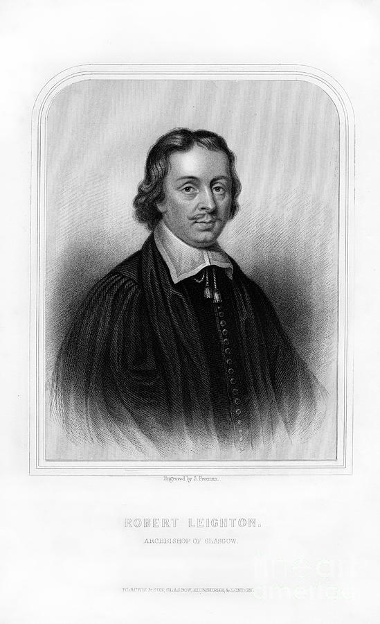 Robert Leighton, Scottish Prelate Drawing by Print Collector