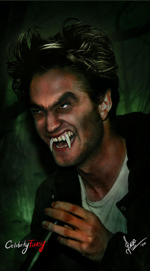 Robert Pattinson Digital Art - Robert Pattinson by Queso Espinosa Robert Pattinson Digital Art - Robert Pattinson by Queso Espinosa