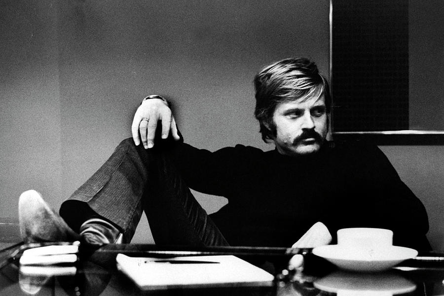 Robert Redford At His Desk Photograph By John Dominis