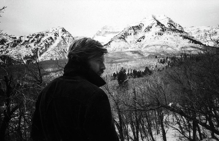 Robert Redford Outdoors Photograph by John Dominis
