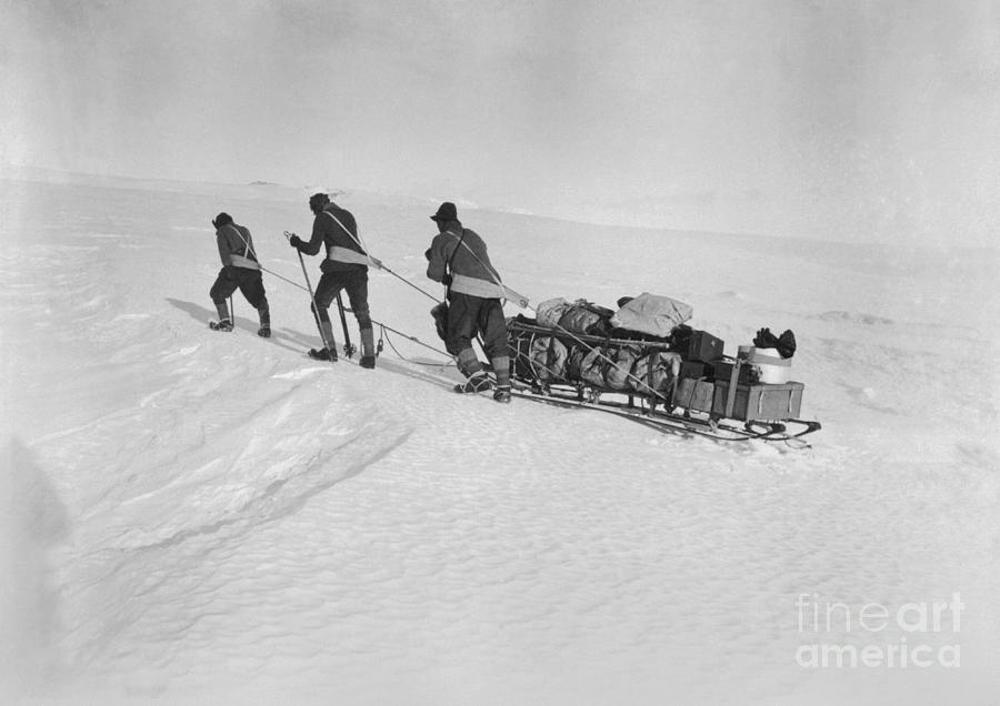 Robert Scotts Final Expedition Photograph By Bettmann Fine Art America