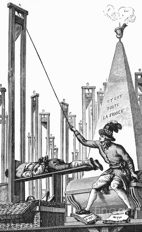 Robespierre Guillotining Photograph by Bettmann