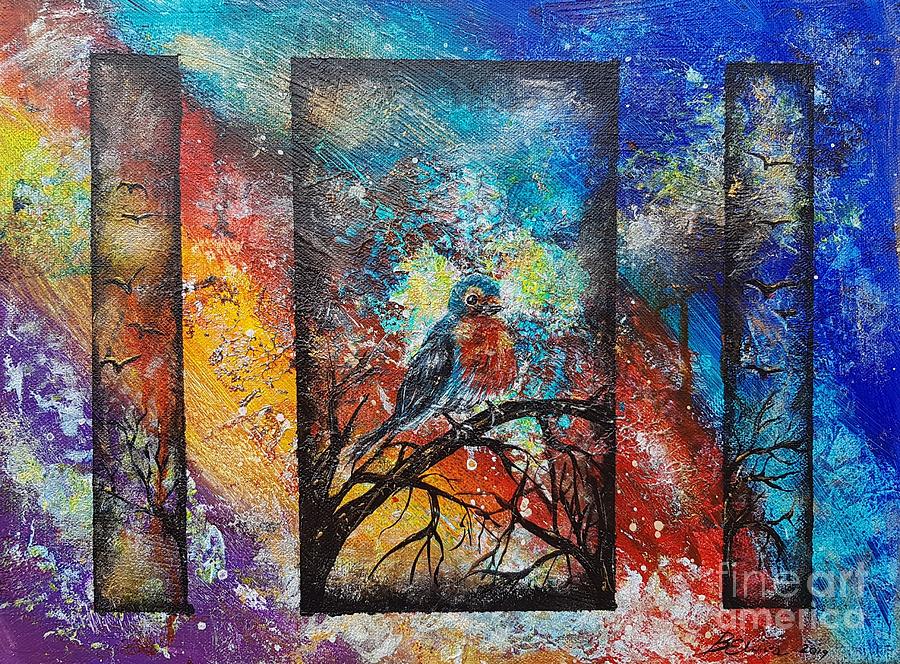 Robin space by Elwira Bernaciak Robin space by Elwira Bernaciak
