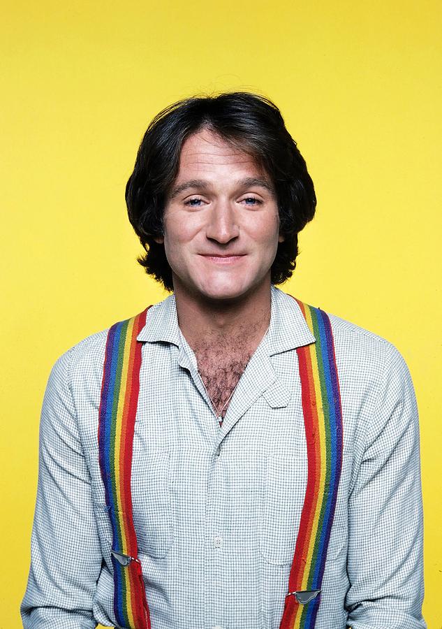 ROBIN WILLIAMS in MORK and MINDY -1978-. Photograph by Album - Fine Art  America