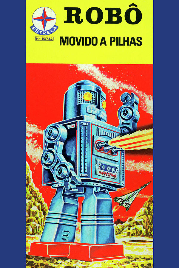 Robo - Movido a Pilhas Painting by Unknown