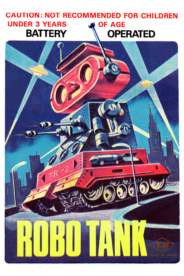 Robo Tank Painting by Unknown