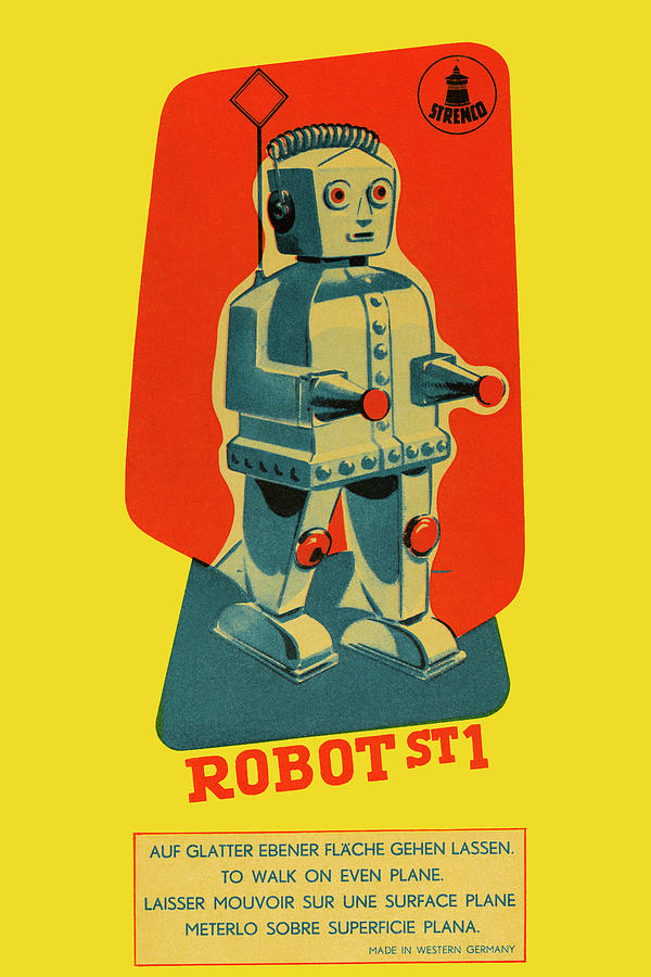 Robot ST1 Painting by Unknown