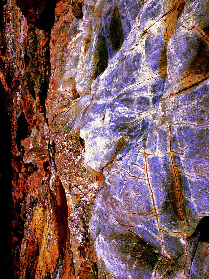 Rock Abstract of Trial Harbour by Lexa Harpell Rock Abstract of Trial Harbour by Lexa Harpell