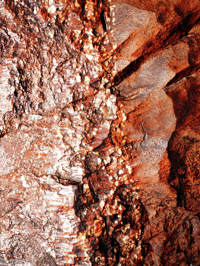 Rock Abstracts of Gunlom - Kakadu NP Photograph by Lexa Harpell