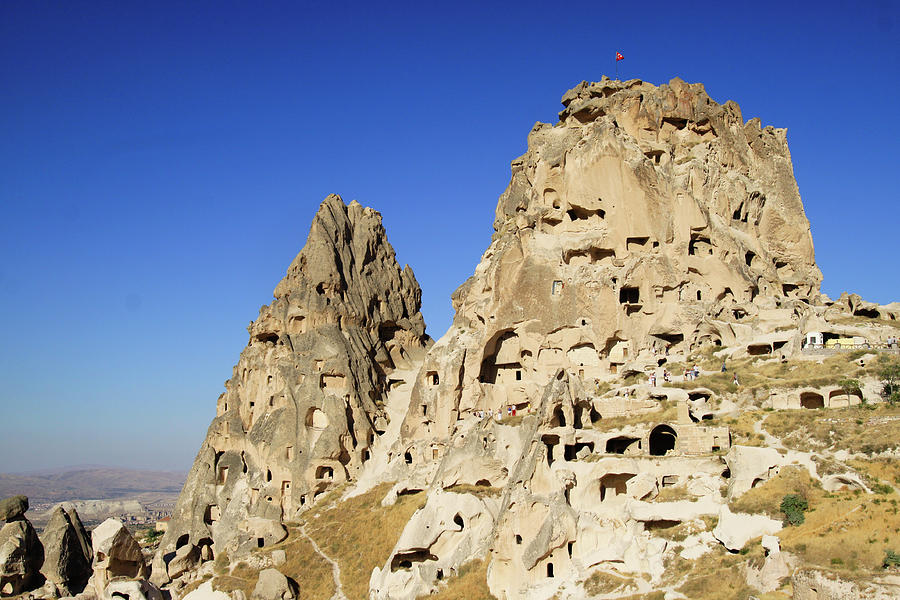 Rock Citadel Of Uchisar Photograph by Wu Swee Ong