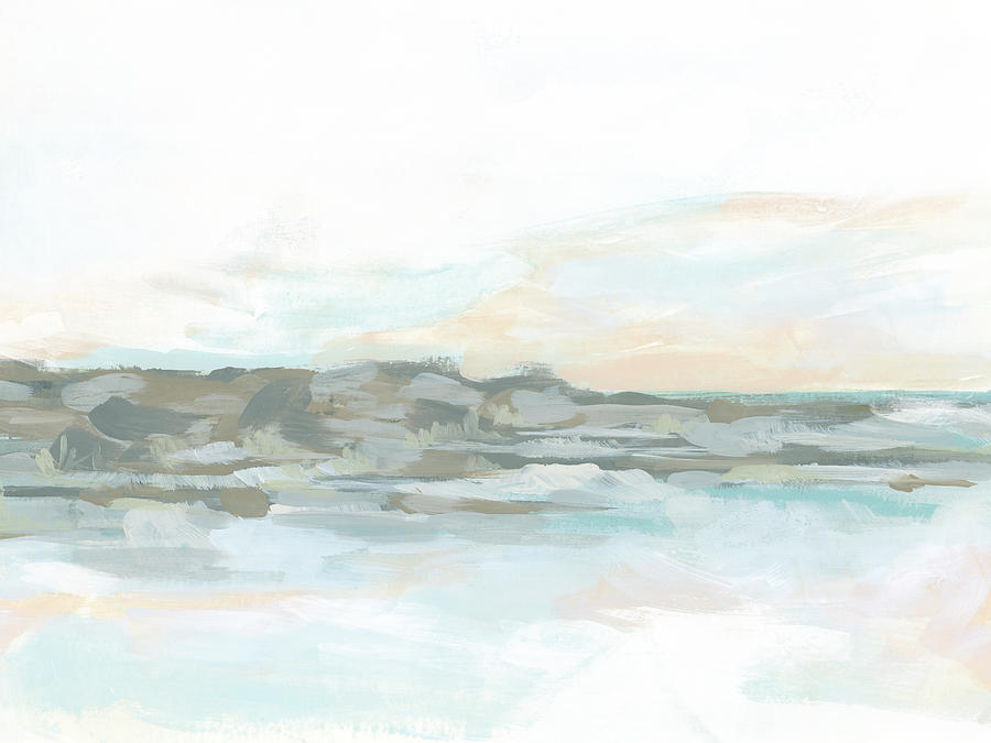 Art Paint Painting - Rock Coast I by Grace Popp