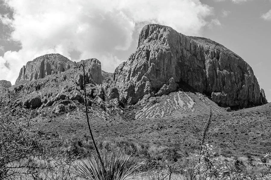 Rock Face BW Photograph by Norman Johnson - Fine Art America