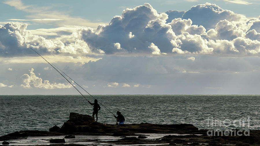 Rock Fishing Photograph by Pablo Avanzini