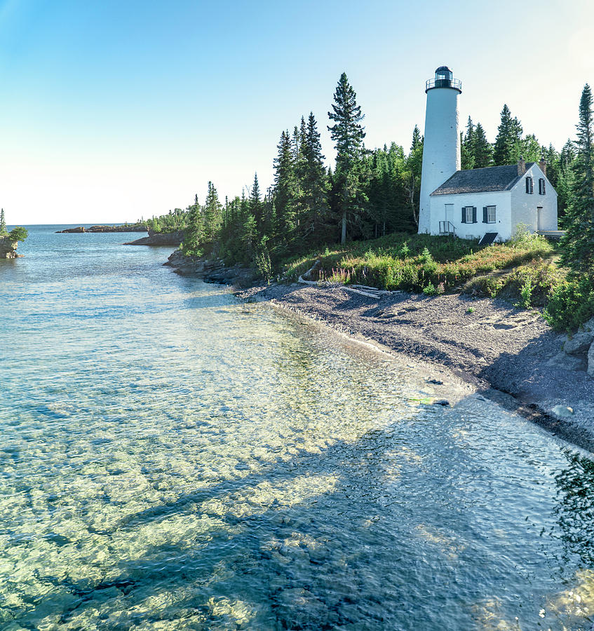 Rock Harbor Lighthouse, Isle Royale National Park Photograph by Aerick ...