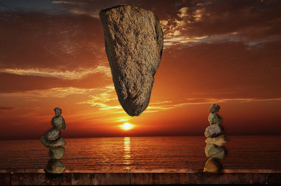 Rock Of Ages Digital Art by Larry Butterworth