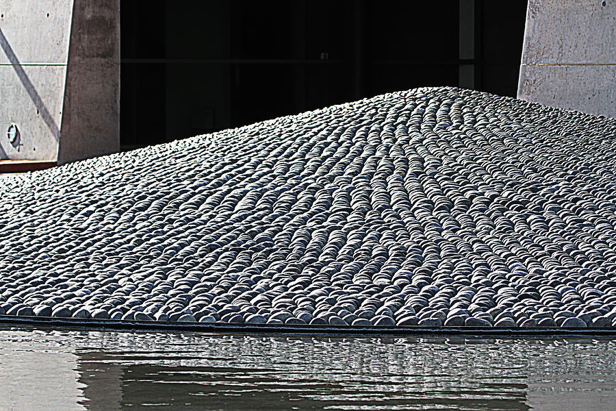 Rock Pile At Tempe Center For The Arts Digital Art by Tom Janca