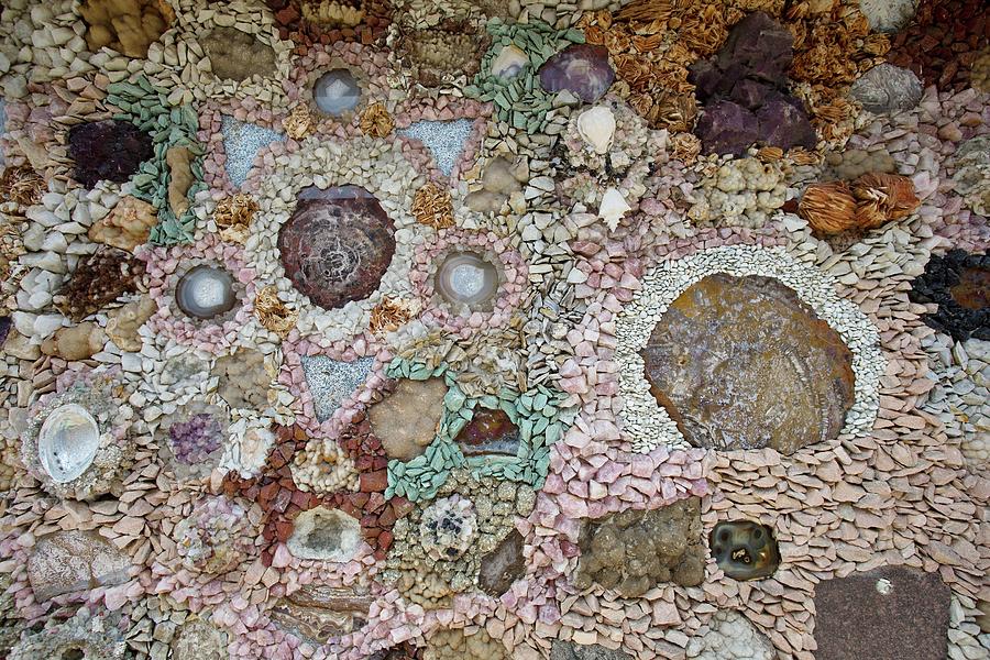 Rock Wall, Grotto of the Redemption, West Bend, Iowa Photograph by Gina ...