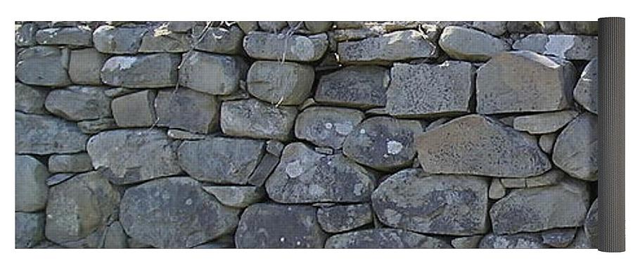 Rock Wall Yoga Mat by R Allen Swezey Rock Wall Yoga Mat by R Allen Swezey