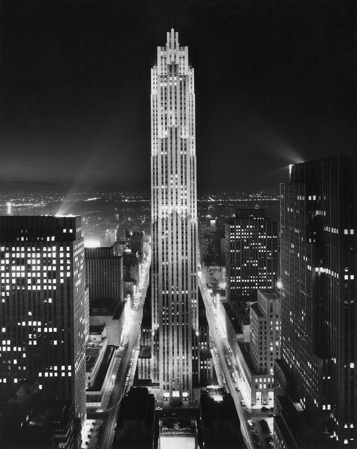 Rockefeller Center Photograph by George Enell