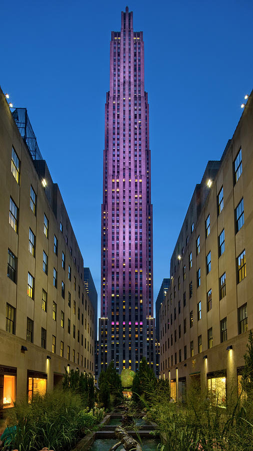 Rockefeller Center, Nyc Digital Art by Massimo Ripani