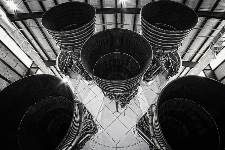 Rocket Thrusters Photograph by George Taylor