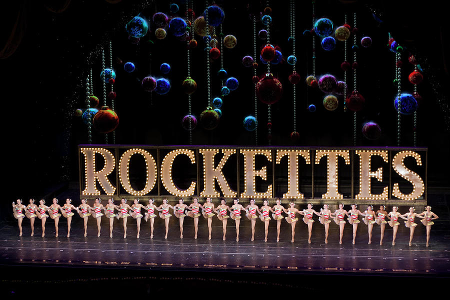 Rockettes At Radio City Music Hall In New York City Photograph