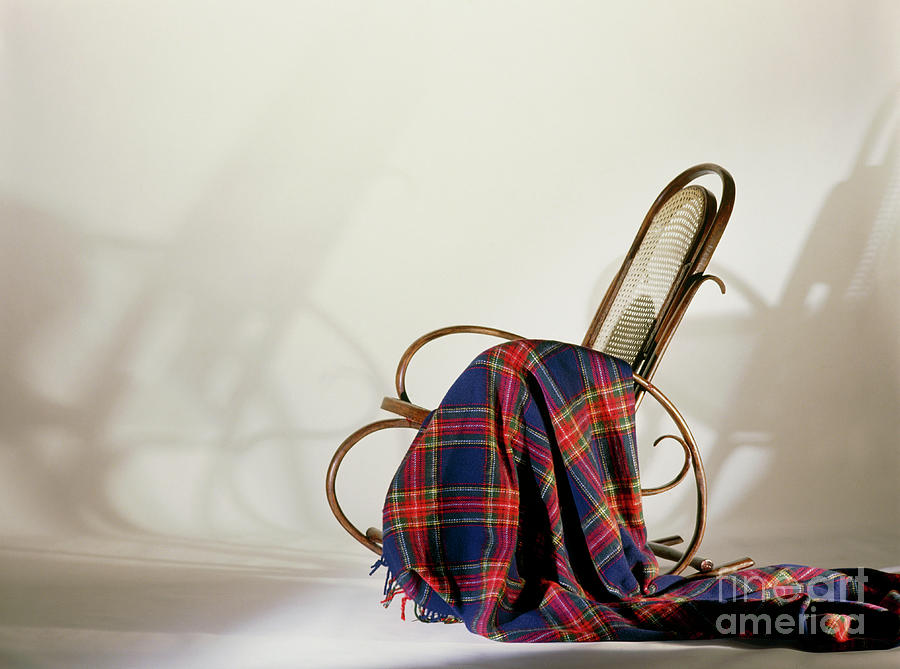 Rocking Chair With Blanket Depicting Aging Photograph by Science Photo Library Rocking Chair With Blanket Depicting Aging Photograph by Science Photo Library