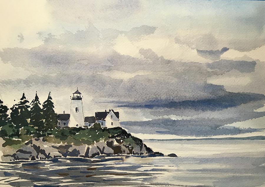 Rockport Lighthouse Photograph by Robert Fugate