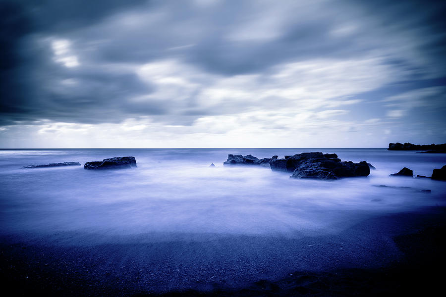 Rocks And Sea At Dawn, Canary Island Photograph by Zodebala
