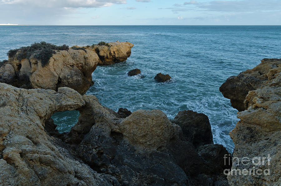 Rocks and Sea Near Aveiros Beach by Angelo DeVal Rocks and Sea Near Aveiros Beach by Angelo DeVal