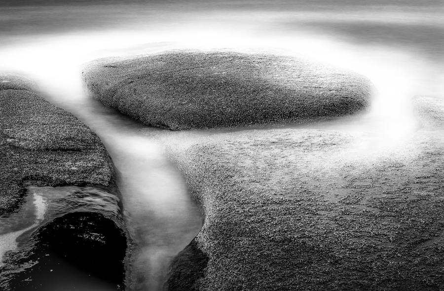 Rocks In A Whirl Photograph by Youngil Kim