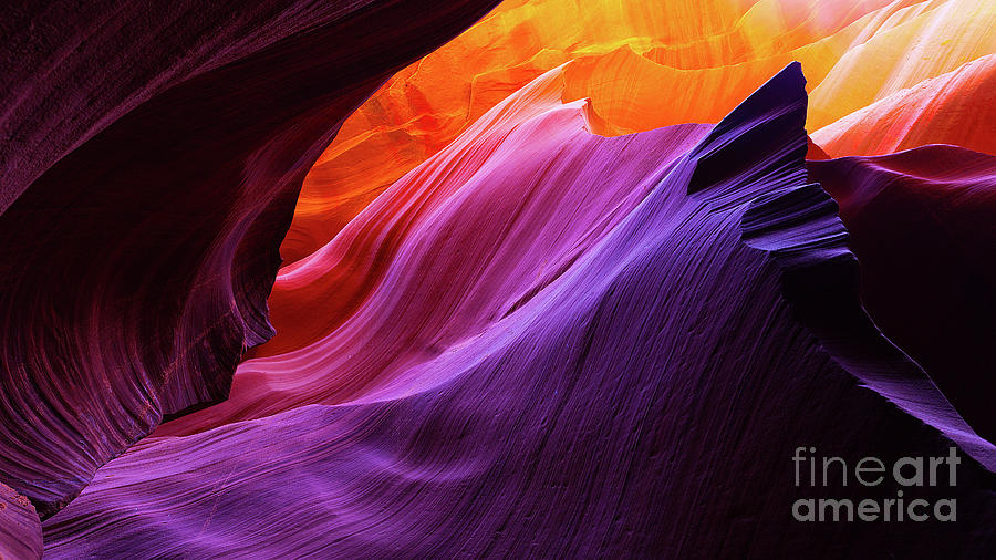 Rocks In Lower Antelope Canyon Photograph by Brandt Campbell