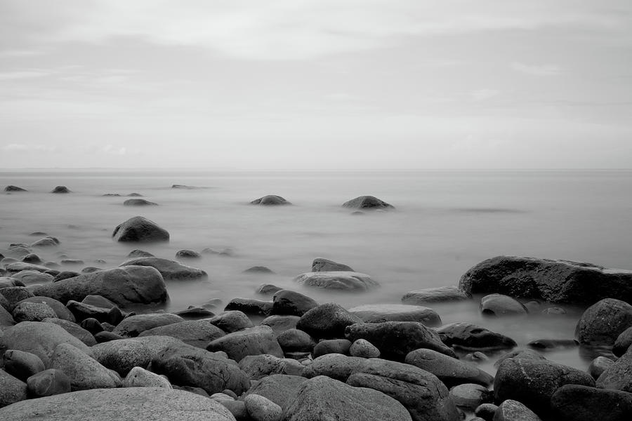 Rocks In Sea Photograph by By Felix Schmidt