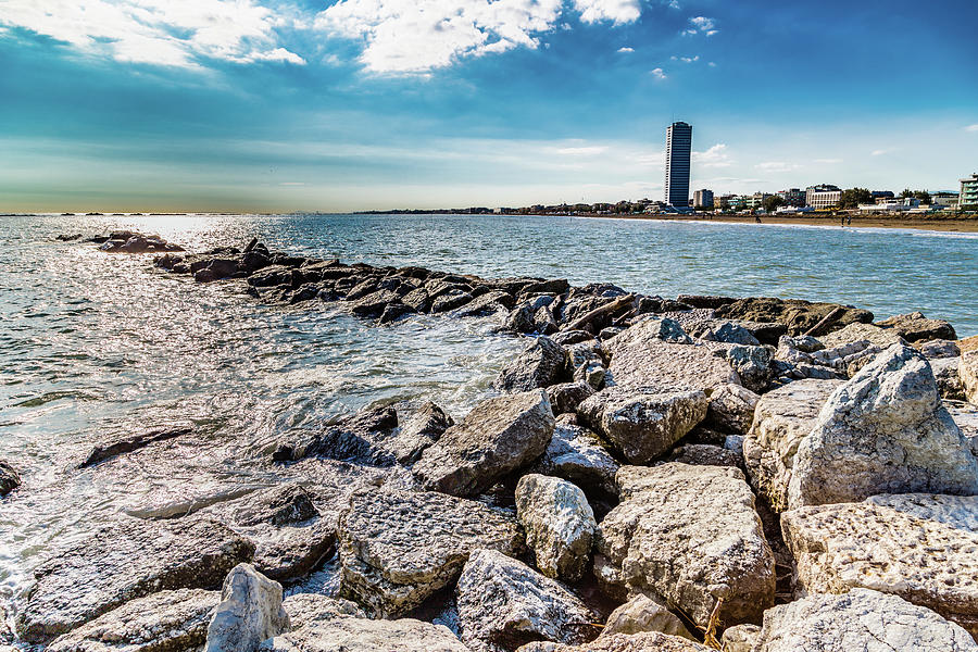 rocks in the Adriatic Sea Photograph by Vivida Photo PC