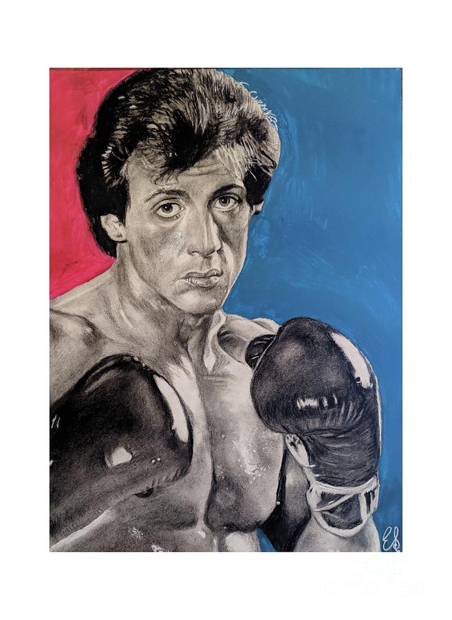 Rocky Balboa Drawing by Eduardo Scivoletto Pixels