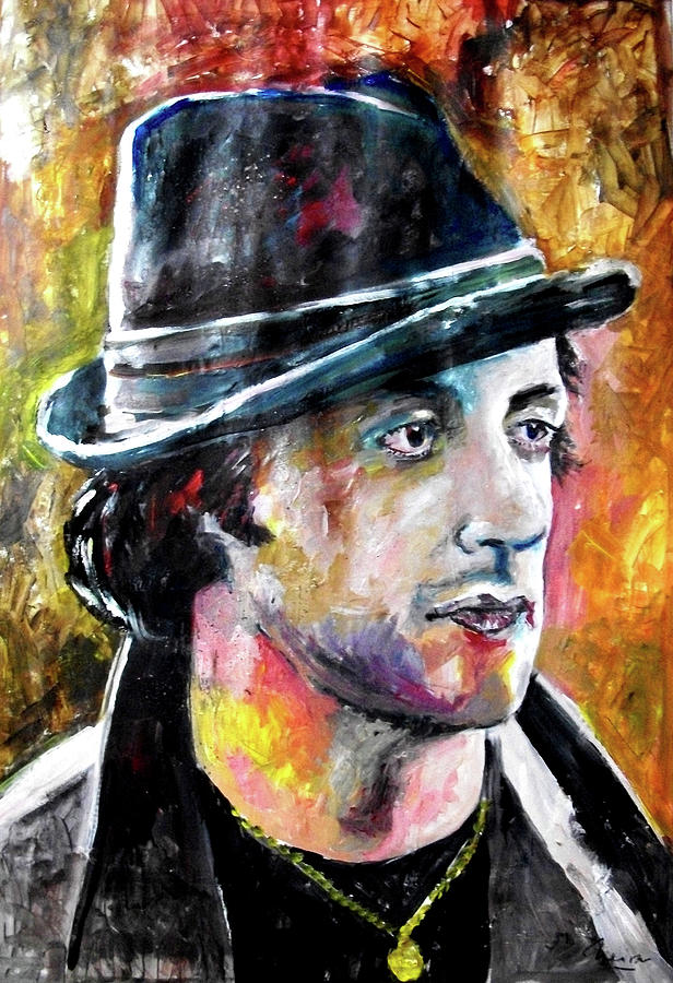 Sports Painting - Rocky Balboa - Sylvester Stallone by Marcelo Neira