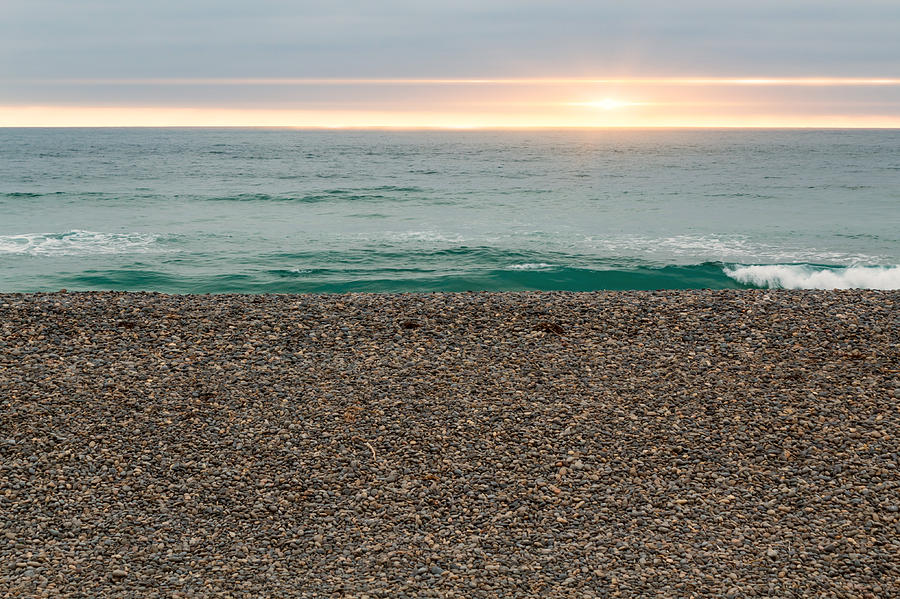 Rocky Beach Photograph by Alison Frank