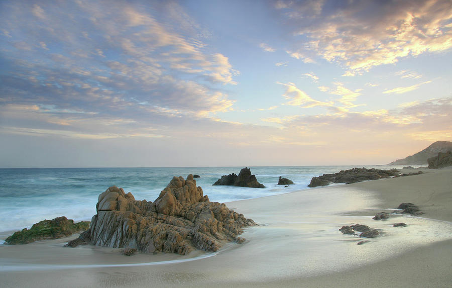 Rocky Beach In Los Cabos Mexico Photograph by Imaginegolf