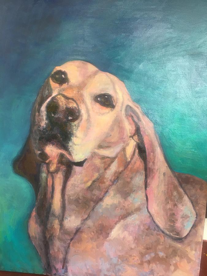 Rocky Painting by Beth Riso