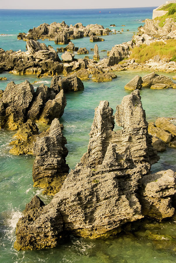 Rocky Coast St. Georges Bermuda Photograph by M Timothy Okeefe