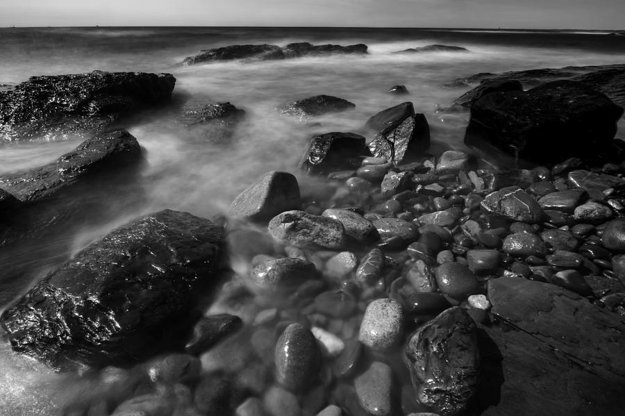 Rocky Coastline In Newport Rhode Island Photograph by Alex Grichenko