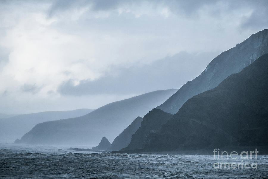 Coast Photograph - Rocky Coastline In West Wales by Keith Morris Coast Photograph - Rocky Coastline In West Wales by Keith Morris