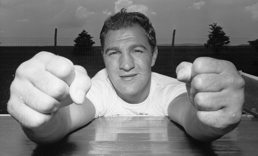 Rocky Marciano At His Training Camp In Photograph by New York Daily News Archive