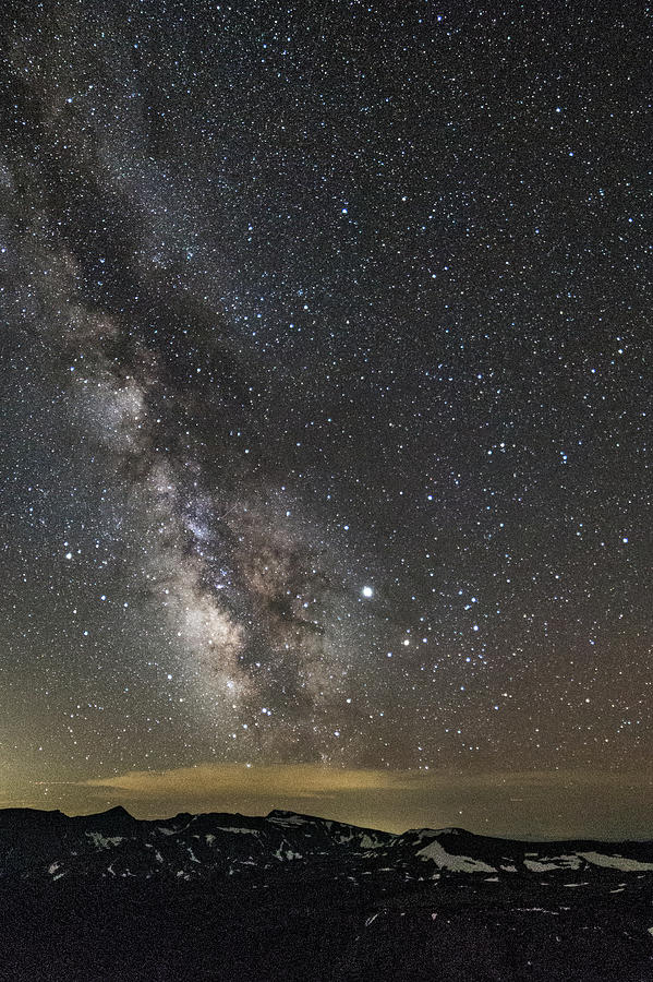 Rocky Mountain Milky Way Photograph by Joe Kopp