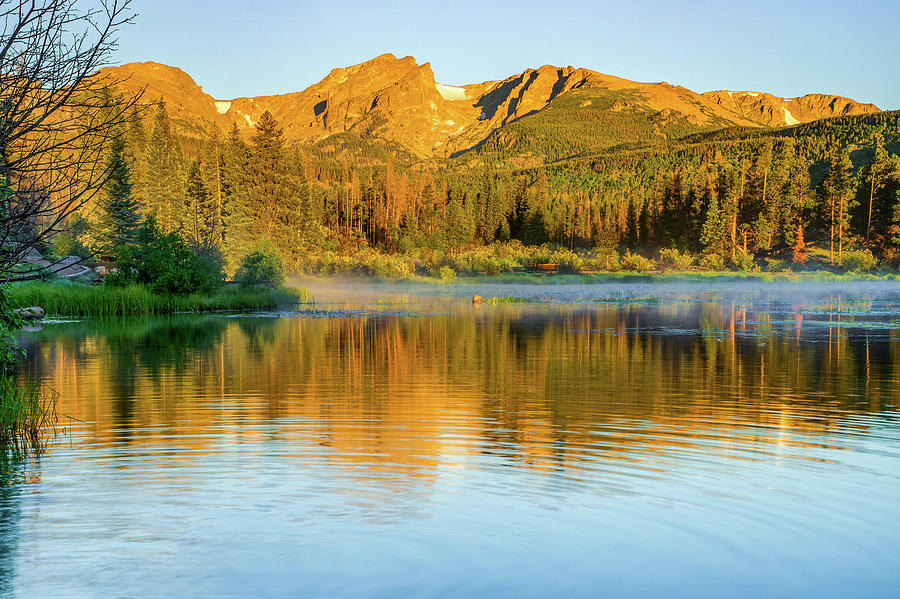 Rocky Mountain Reflections - Estes Park Colorado Photograph by Gregory ...