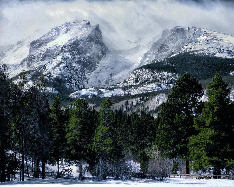 Rocky Mountain Winter Photograph by Jim Hill