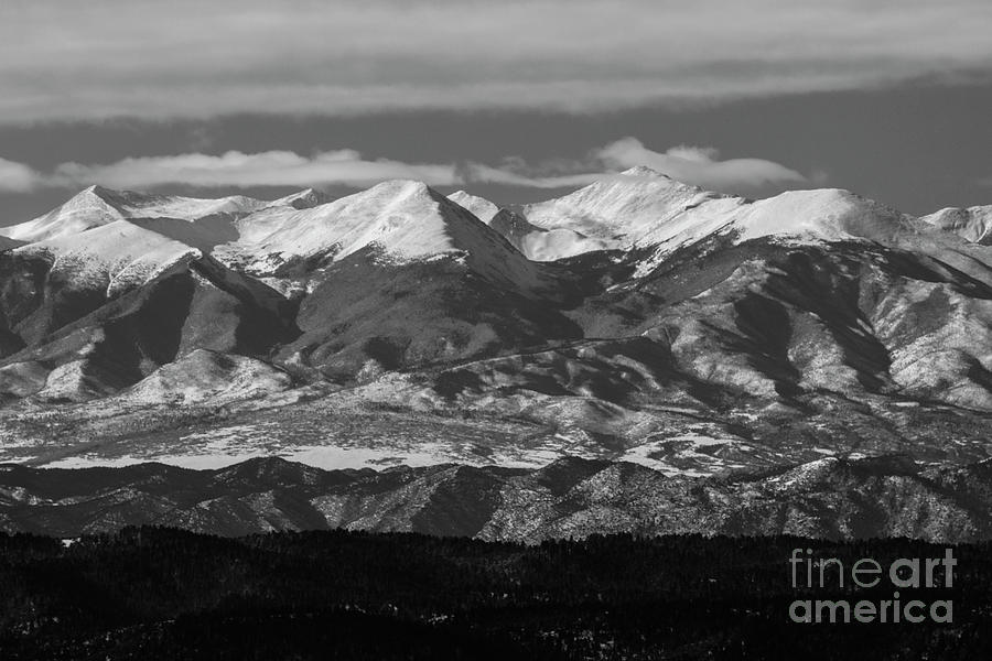 Rocky Mountain Winter Photograph by Steven Krull