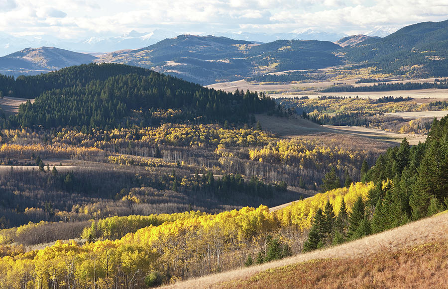 Rocky Mountains In Fall by Imaginegolf