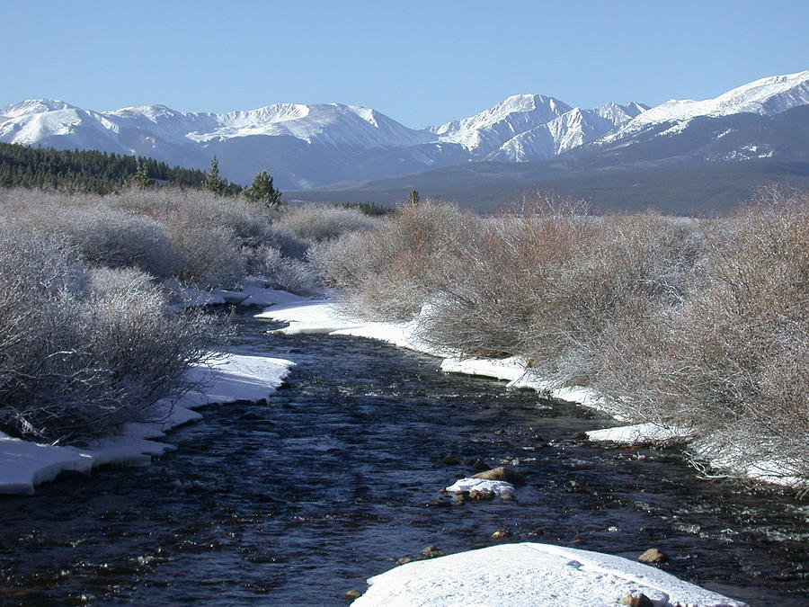 Rocky Mtn River Photograph by Mtnsnail